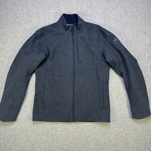 Arc'teryx Diplomat Jacket Mens Medium Charcoal Gray Wollard Wool Techwear NWOT